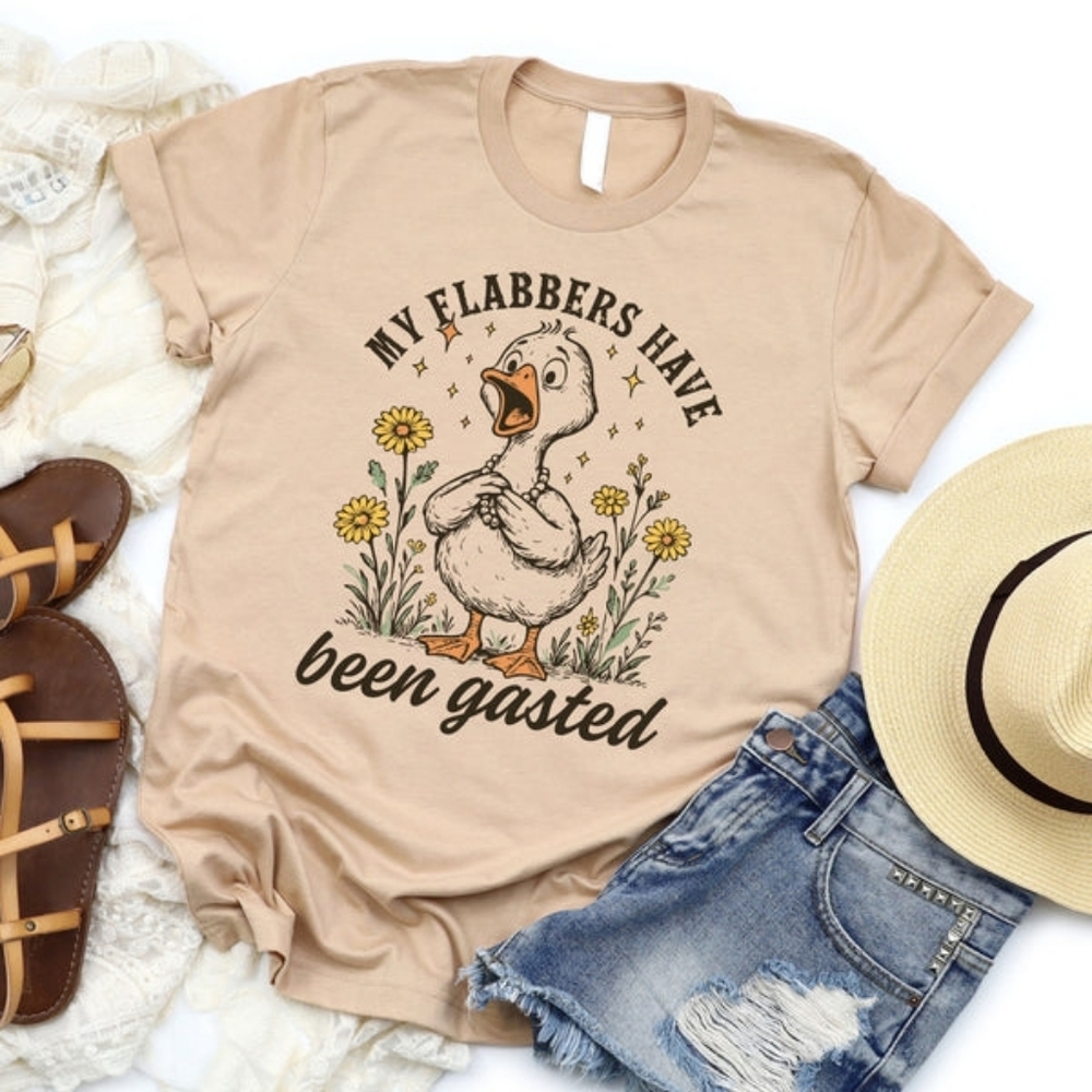 Bee Graphic Short Sleeve Tee - Beige